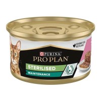 Pro Plan Sterilised Ton ve Somonlu Kısırlaştırılmış Kedi Konservesi 85 Gr