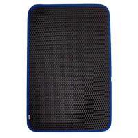 Cattie Kum Toplayıcı Fonsiyonel Kedi Paspası Mavi 37x50cm