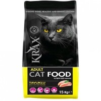 Krax 15 Kg Tavuklu Yetişkin Kedi Maması