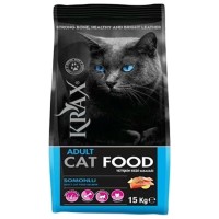 Krax 15 Kg Somonlu Yetişkin Kedi Maması