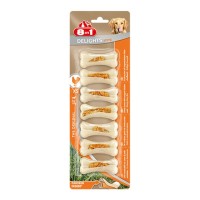 8IN1 Delights Strong Tavuklu Köpek Çiğneme Kemiği (7'li) 140Gr