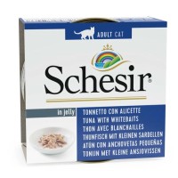 Schesir Jelly - Ton Balıklı ve Ringa Balıklı Yetişkin Kedi Konservesi 85gr