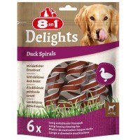 8IN1 Smart Delights Duck Spirals Ördekli Burgu Köpek Kemiği (6'lı) 85gr