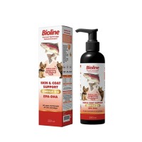 Bioline Deri ve Tüy Bakımı Destekleyici Kedi ve Köpek Somon Yağı 250 ml