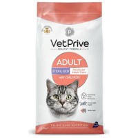 VetPrive 1,5 Kg Somonlu Kısırlaştırılmış Kedi Maması