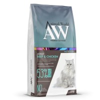 Animal World Multicolor 1,5 Kg Sığır Etli ve Tavuklu Yetişkin Kedi Maması