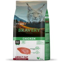 Bravery Sterilised Chicken 2 Kg Tavuklu Tahılsız Kısırlaştırılmış Kedi Maması