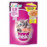 Whiskas Pouch Güveç Tavuklu Yavru Kedi Konservesi 85 Gr