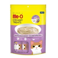 Me-O Ton Balıklı Deniz Taraklı Kremalı Sıvı Ödül Maması 15gr 20 Adet