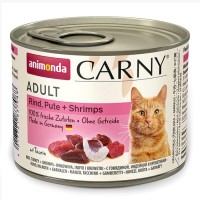 Animonda Carny Hindi Etli ve Karidesli Yetişkin Kedi Konservesi 200gr
