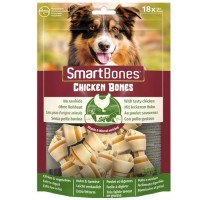 Smart Bones Tavuklu Düğümlü Küçük Irk Köpek Ödülü Çiğneme Kemiği 18'li (288 gr)