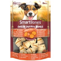 Smart Bones Tatlı Patatesli Mini Köpek Ödülü Çiğneme Kemiği 8'li (128 gr)
