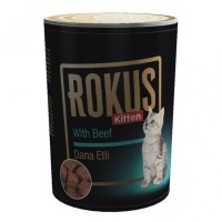 Rokus Yavru Kedi Konservesi Dana Etli 410 Gr