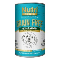Nutri Canine Tahılsız Kuzulu Yavru Köpek Konservesi 400 Gr