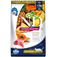 N&D Tropical Selection 4+1 Kg Kuzulu Kısırlaştırılmış Kedi Maması Bonus Paket