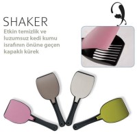 MP Shaker Kapaklı Kedi Kumu Küreği