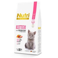 Nutri Feline Kitten Düşük Tahıllı Yavru Kedi Maması 10 kg