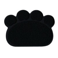 EuroCat Kedi Tuvaleti Önü Paspası 60x45cm (Siyah)