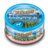 Princess Classic غذای کنسروی گربه بالغ با مرغ و ماهی تن و میگو و برنج 170gr