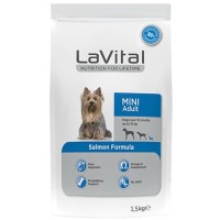 LaVital Mini Adult 1,5 Kg Somonlu Küçük Irk Yetişkin Köpek Maması