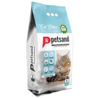 Petsand Marsilya Sabunu Kokulu 10 LT İnce Taneli Topaklanan Bentonit Kedi Kumu