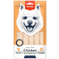 Wanpy Tavuklu ve Peynirli Sıvı Köpek Ödülü 5x14g