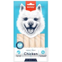 Wanpy Tavuklu Sıvı Köpek Ödülü 5x14g