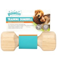 Pawise Ahşap Köpek Eğitim Dambılı Medium 20 Cm