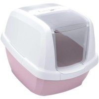 Imac Maddy Kapalı Kedi Tuvaleti 62x49.5x47.5cm (Pembe)