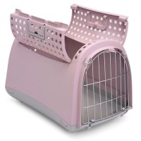 Imac Linus Cabrio Kedi ve Köpek Taşıma Çantası Pembe 50x32x34,5cm