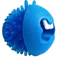 Rogz Toyz Fred Traktatiebal Ödül Hazneli Köpek Oyun Topu Oyuncağı 6,4cm (Mavi)