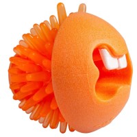 Rogz Toyz Fred Traktatiebal Ödül Hazneli Köpek Oyun Topu Oyuncağı 6,4cm (Turuncu)