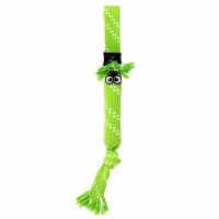 Rogz Toyz Scrubz Sesli Köpek Diş İpi Oyuncağı [Medium] 44cm (Yeşil)