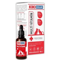KIKI Excellent Kedi ve Köpekler İçin  Multi Vitamin Şurup 50 ml.
