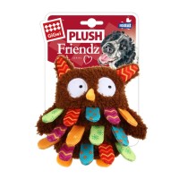 Gigwi Plush Friendz Sesli Baykuş Peluş Köpek Oyuncağı