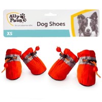 Ally Paws Köpek Ayakkabısı [XSmall] 4 Adet (Karışık Renklerde)