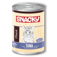 Snacky Parça Balıklı Yetişkin Kedi Konservesi 400g