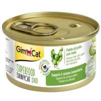 GimCat Superfood Shinycat Tavuklu ve Elmalı Kedi Konservesi 70gr