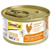 GimCat Superfood Shinycat Tavuklu ve Havuçlu Kedi Konservesi 70gr