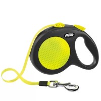 Flexi New Neon Şerit Otomatik Gezdirme Tasması [Medium] 5m