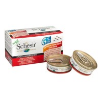 Schesir Ton Balıklı Karidesli Jöleli Kedi Konservesi 50 Gr 6 Al 5 Öde