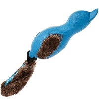 Gigwi Push To Mute Sessize Alma Özellikli Ördek Sesli Köpek Oyuncağı Mavi 32cm