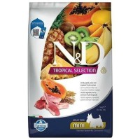 N&D Tropical Selection Kuzulu, Kavuzlu Buğdaylı, Yulaflı ve Tropikal Meyveli 5 Kg Küçük Irk Yetişkin Köpek Maması