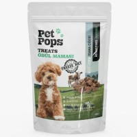 Pet Pops Dondurularak Kurutulmuş Dana Ciğeri Köpek Ödülü 40gr