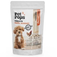 Pet Pops Dondurularak Kurutulmuş Tavuk Göğsü Köpek Ödülü 40gr
