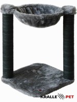 Kralle Oturaklı Kedi Tırmalama Tahtası Koyu Gri 40*40*54cm