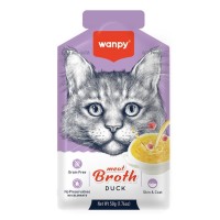 Wanpy Tahılsız Ördek Etli Kedi Çorbası 50gr