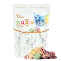 Ranova Freeze-Dried Karışık (Keçi Sütlü, Balkabaklı, Kızılcıklı, Yaban Mersinli, Arpalı) Waffle Kedi Ödülü 60 gram