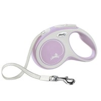 Flexi New Comfort Şerit Otomatik Gezdirme Tasması Rose [Small] 5m