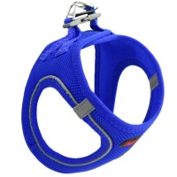Luckypaw Air Mesh Harness Kedi-Köpek Göğüs Tasması Sax Mavi (4-7kg) [Small]